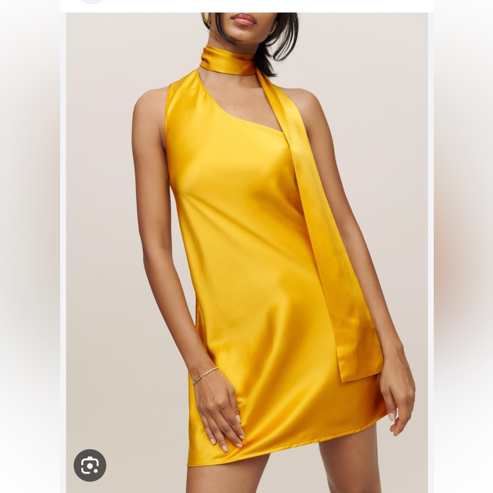 Reformation Keagen Silk Dress NWT